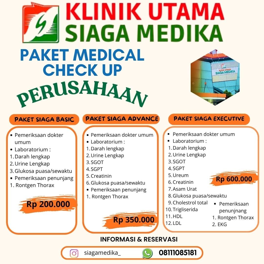 Promo Medical Check Up